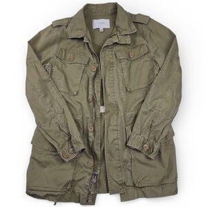 J.Crew Women’s M Boyfriend Fatigue Military Utility Gorpcore Army Twill Jacket